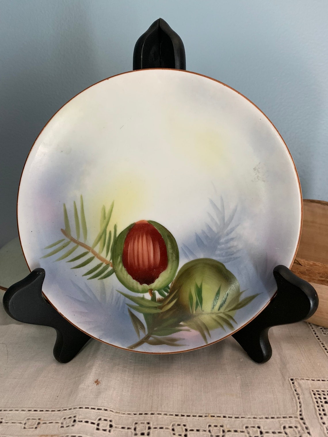 Noritake hand painted plate FREE SHIPPING Etsy