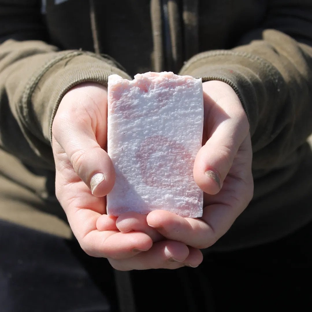 Exfoliating Soap • Himalayan Pink Salt • Essential Oil • Coconut Milk ...
