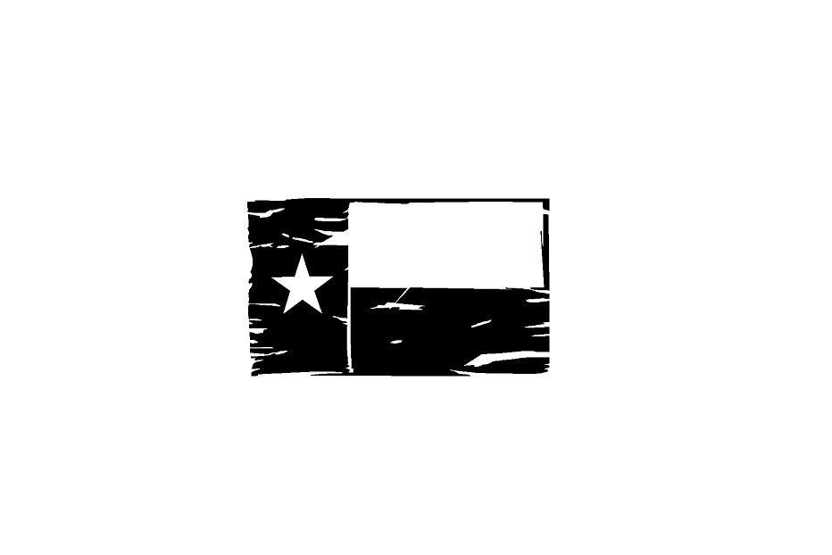 Download Distressed Texas Flag Car Decal with FREE SHIPPING