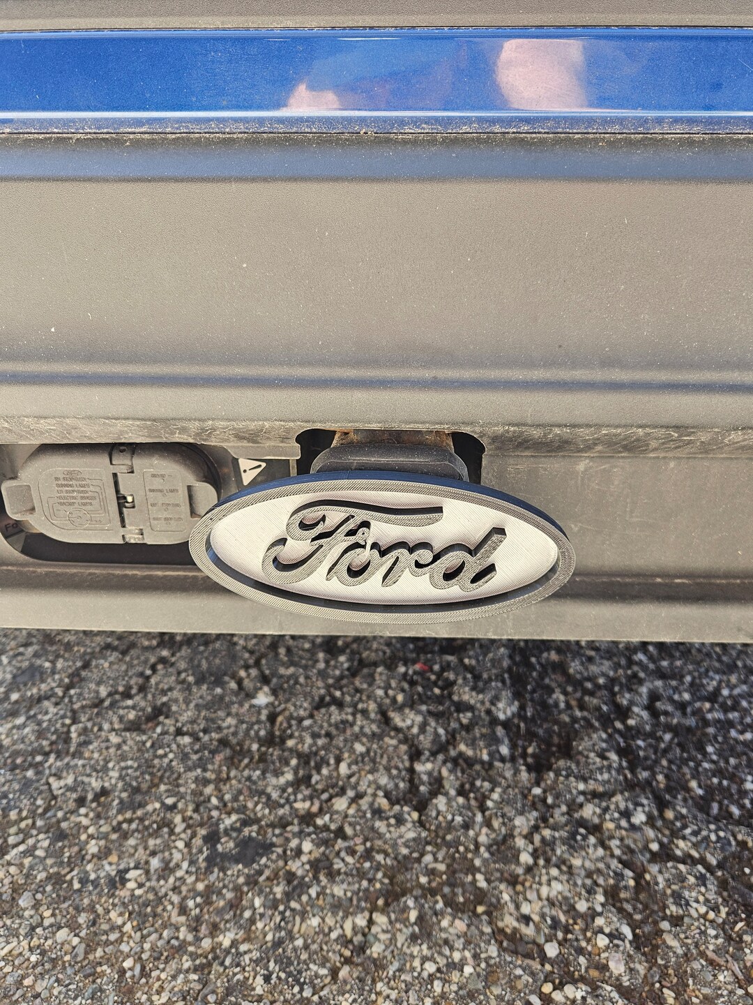Ford Oval Hitch Cover Explorer - Etsy
