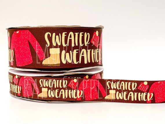 78 Sweater Weather Grosgrain Ribbon