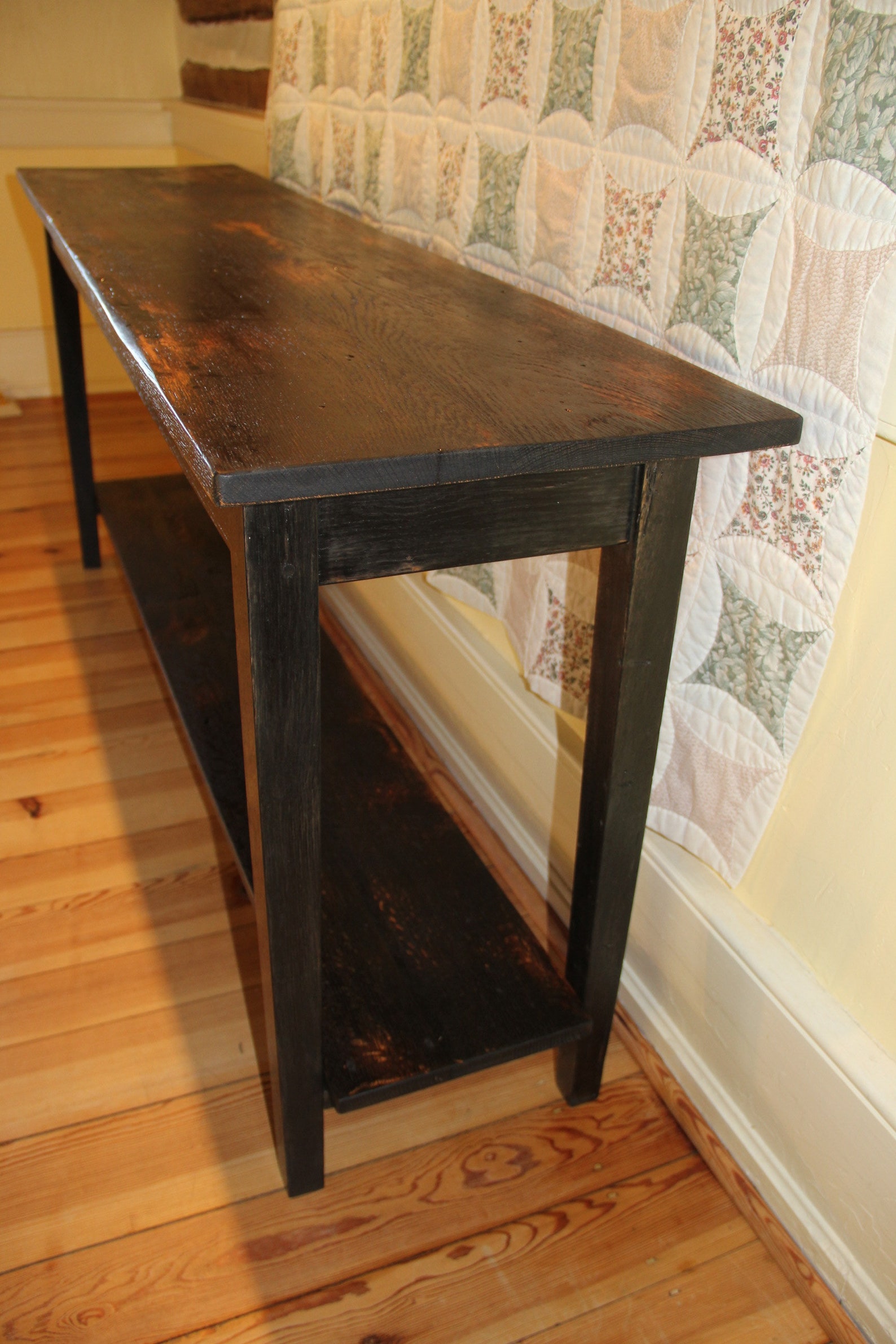 Reclaimed Wood Sofa Table Etsy