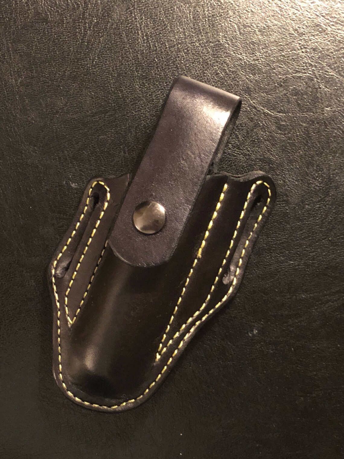 Leather Flashlight Holster Etsy