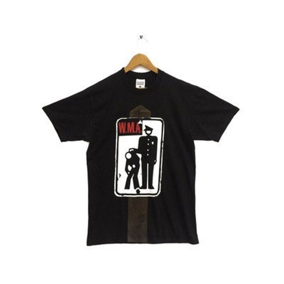 Vintage 90s Pearl Jam “W.M.A POLICE” Tee
