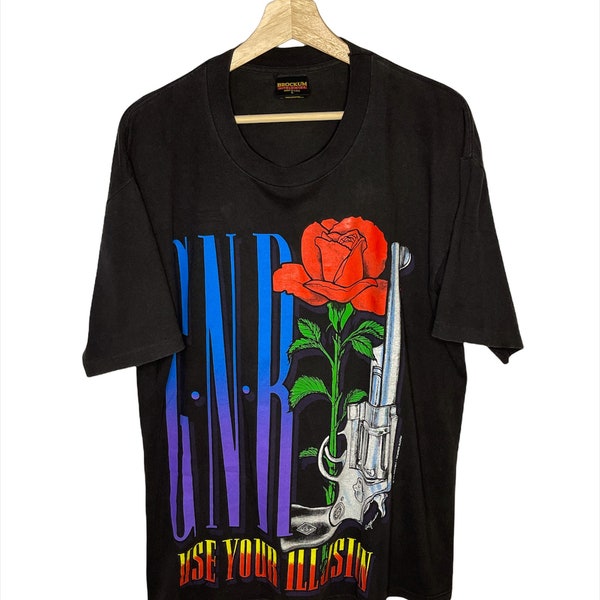 Vintage Gun N Roses 1993 Tour T-Shirt