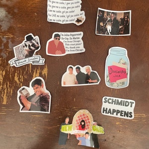 New Girl Funny Sticker Pack