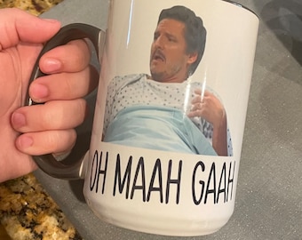 Pedro Pascal SNL Funny Mug