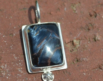 Pietersite Pendant Sterling Silver Free Shipping