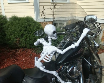 Mr Yarn Bones Amigurumi Crochet Pattern 3 PDF's skeleton sugar skull bones day of the dead halloween nightmare