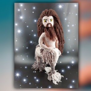 Jason Centaur Amigurumi crochet pattern PDF download Carrie far mythical creature horse