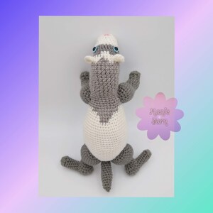 Phineas the No Fuss Ferret amigurumi crochet pattern download only ermine weasel rat woodchuck otter beaver critter pet stuffy animal image 10