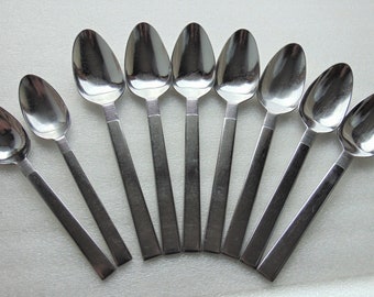 s Lifetime Cutlery Stainless Steel Unknown Pattern Center Ridge Sugar Spoon