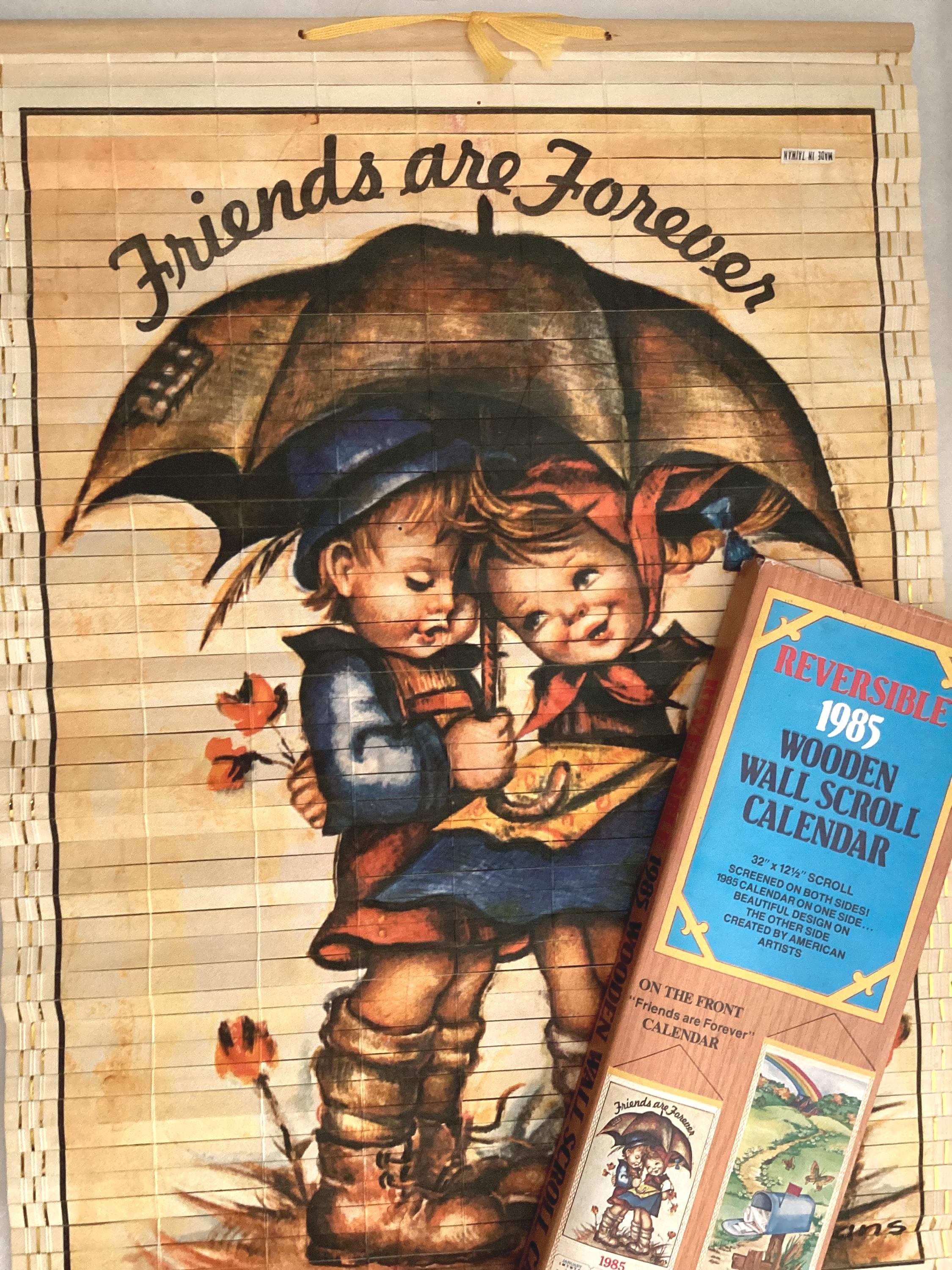 1985 Wall Calendar - Etsy