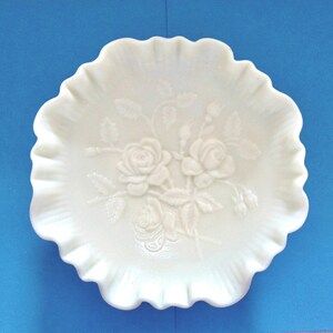 Imperial Glass Vintage Footed Bowl, Rose