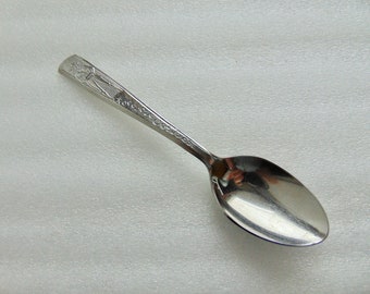 Vintage Hopalong Cassidy Stainless Teaspoon spoon Flatware