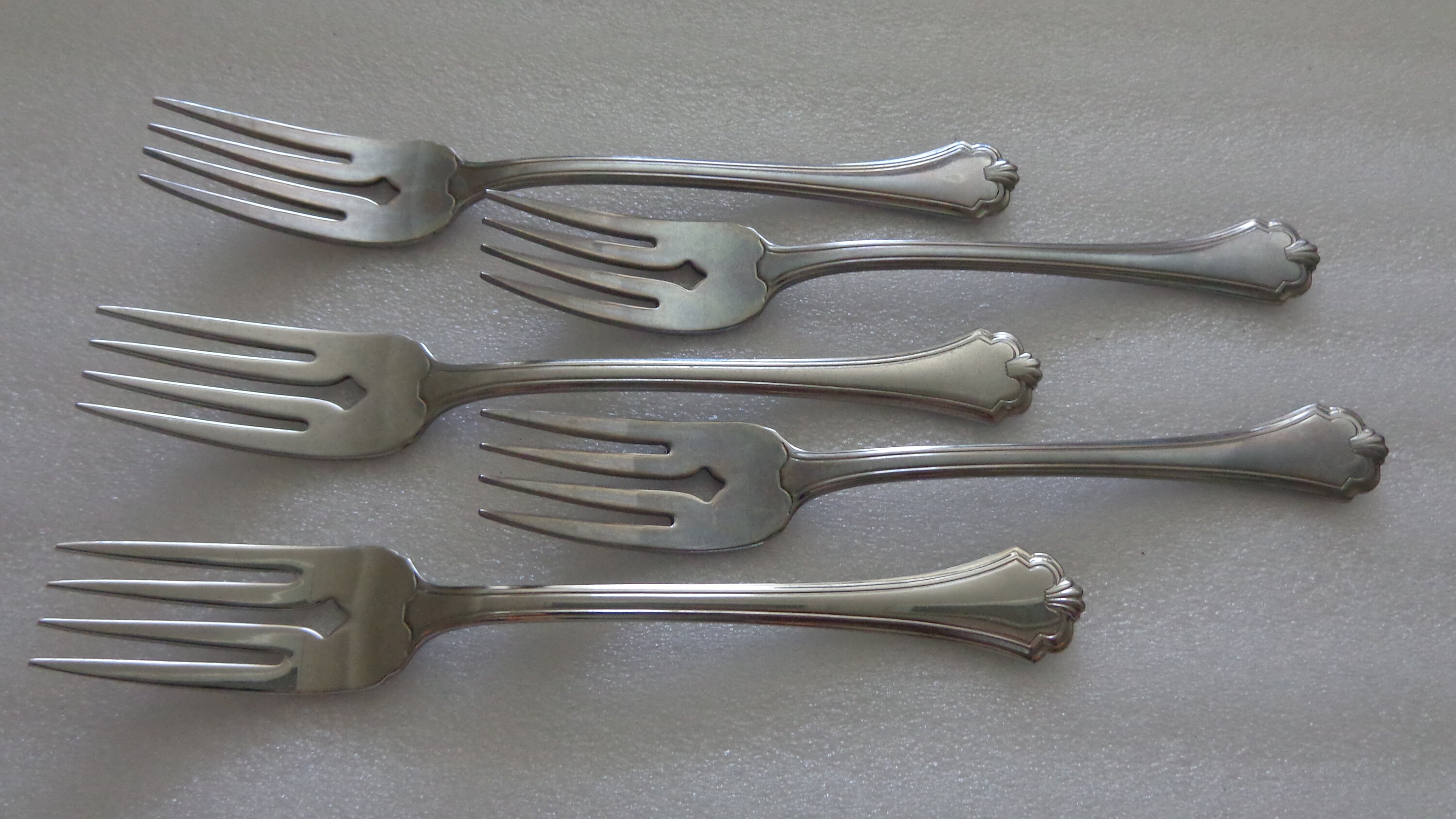 Home & Living fork 5 Salad Forks Oneida Midtowne Flatware Oneida Silver