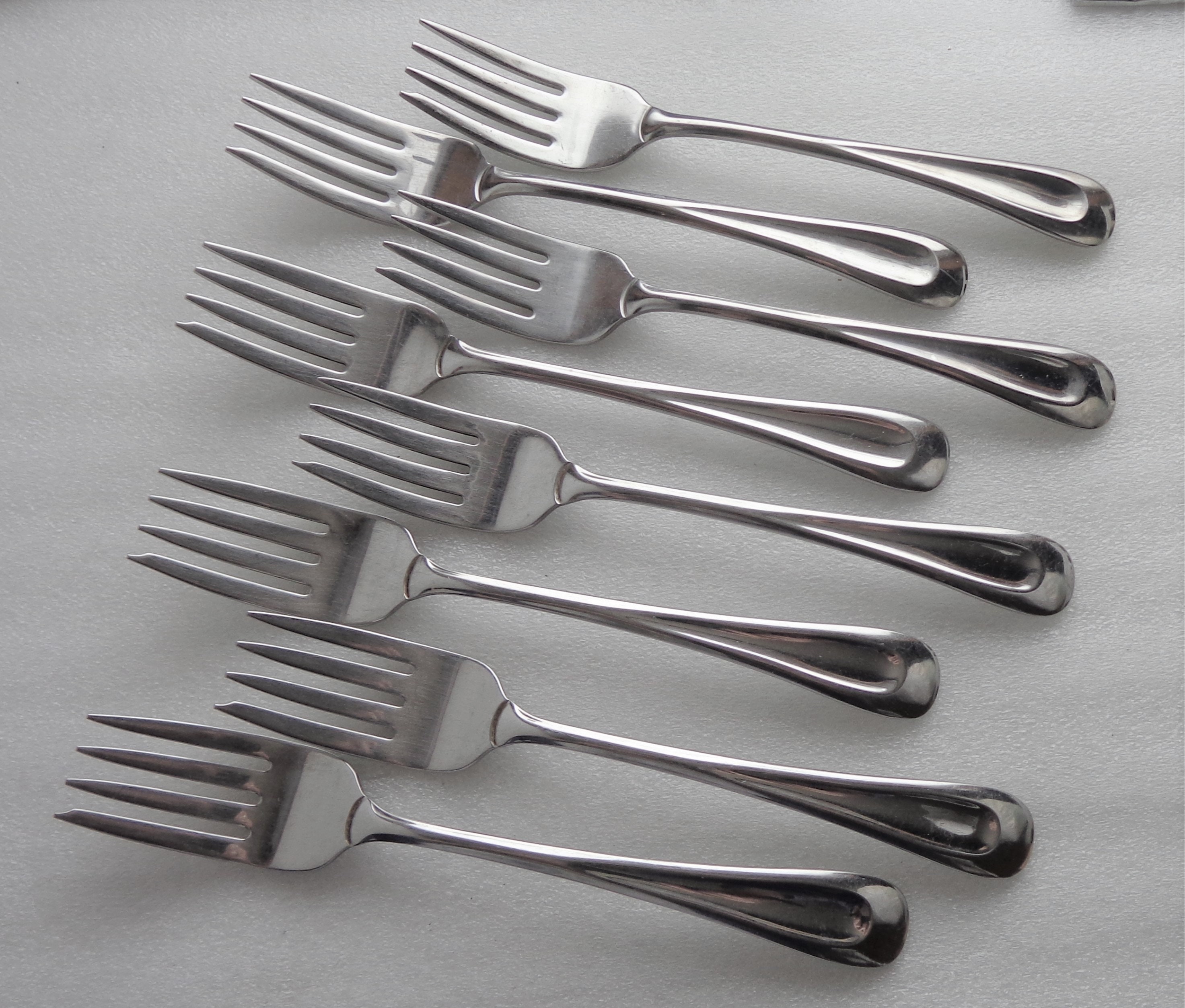 Dining & Serving Fork Oneida Sand Dune Vintage Oneida Silver Ware 8