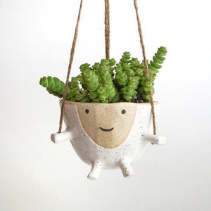 Hanging Planters Luna and Mona - Etsy