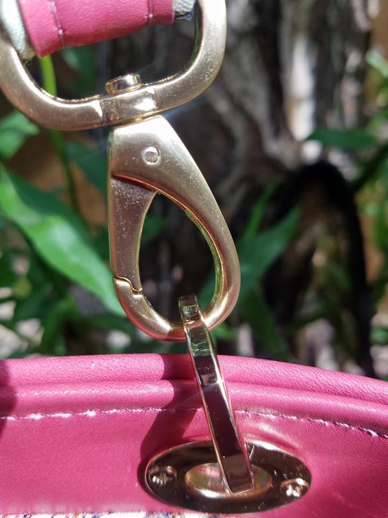 Leather Urban Tote in Blush