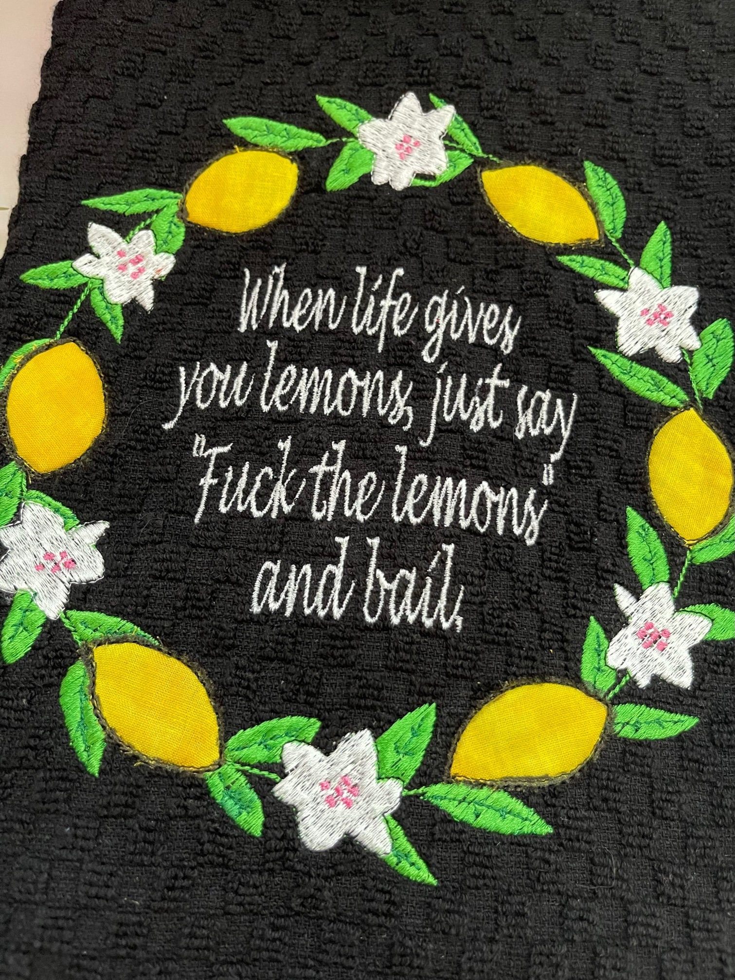 When Life Gives You Lemons Kunu Sarah Marshall Etsy