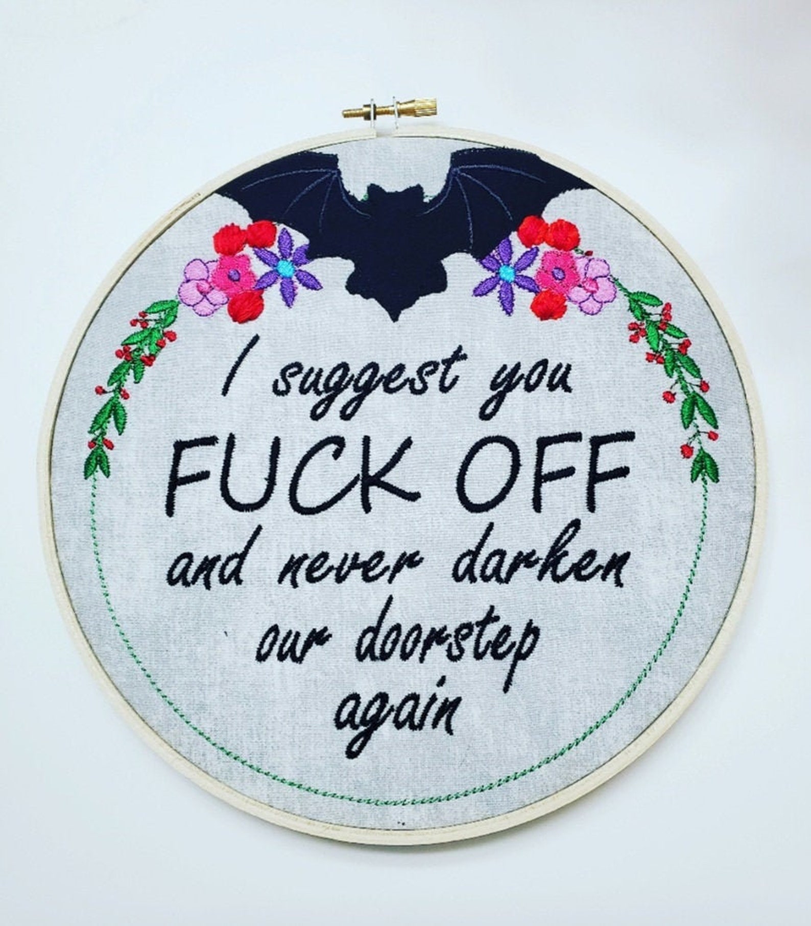 Laszlo What We Do In The Shadows Quotes Laszlo What We Do in the Shadows Quote Hoop Art WWDITS - Etsy