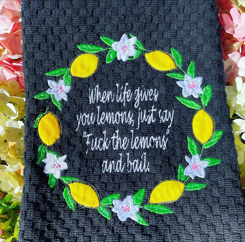 When Life Gives You Lemons Kunu Sarah Marshall Etsy