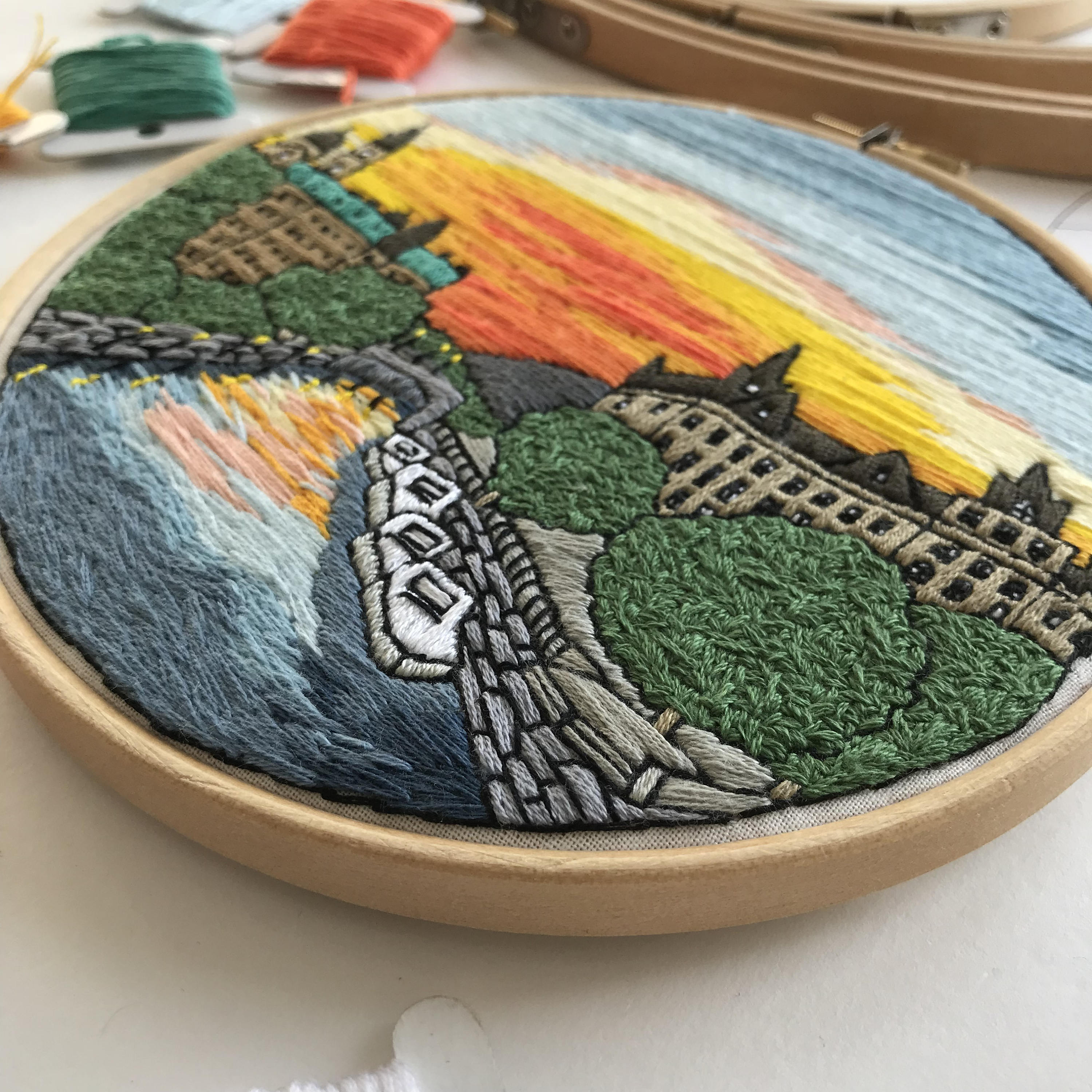 Ottawa Canada. Hand Embroidery Pattern PDF. DIY. Embroidery Etsy Israel