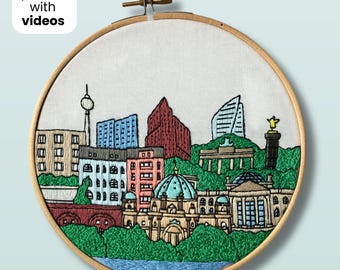 1850 Hertz & Wegener Embroidery Graph Berlin Work Embroidered