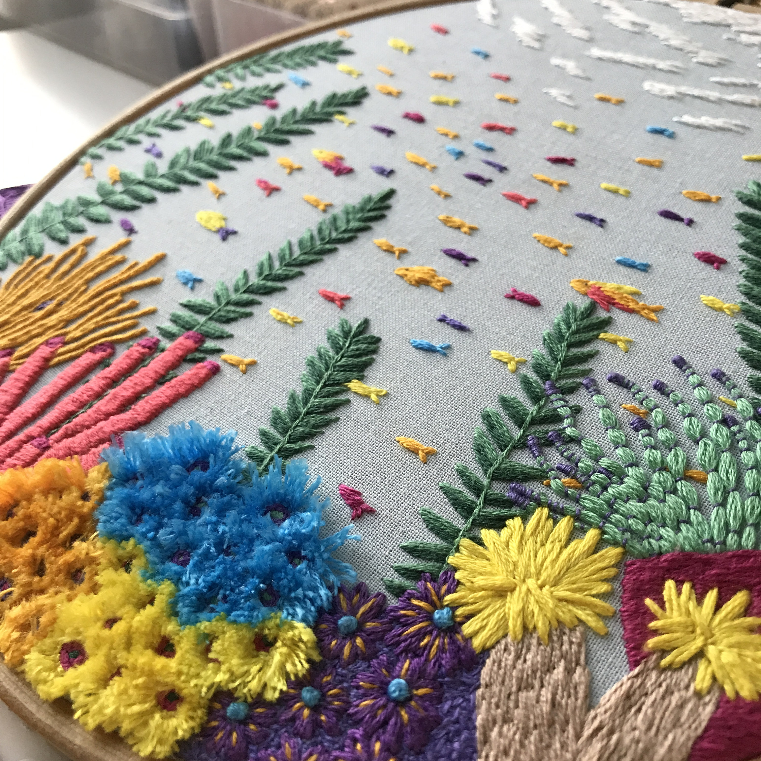 Under The Sea Embroidery