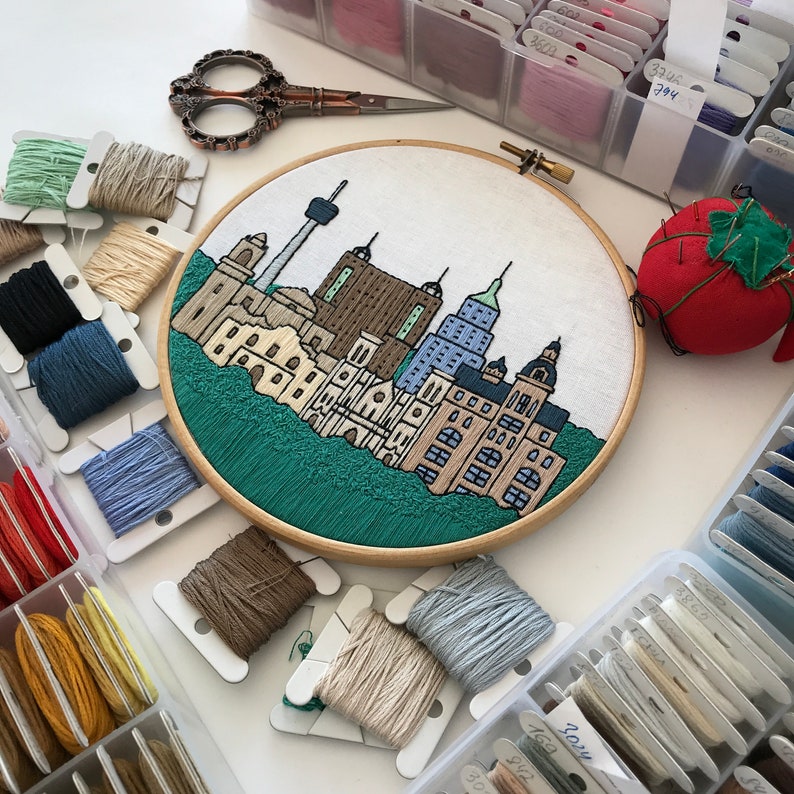 San antonio tx united states hand embroidery sybju pdf  etsy San antonio tx united states hand embroidery sybju pdf  etsy