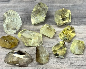 Wholesale Lot 1 lb Citrine Freeform Crystal Healing Energy