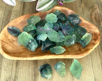 Wholesale Lot 2 Lbs Natural Green Fluorite Crystal Raw Nice Quality