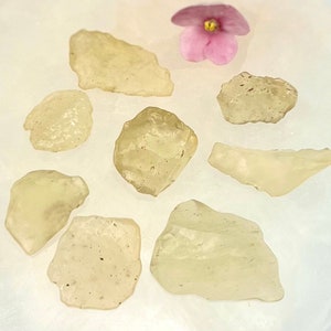 Wholesale Lot Natural Libyan Desert Glass Tektite 40 gram Quality 7 to 10 pcs Healing Energy