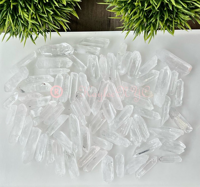 Wholesale Lot 1 Lb Natural Lemurian Quartz Wand Raw Crystal Nice Quality image 3