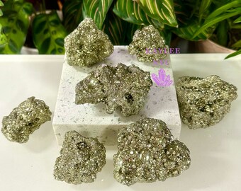 Wholesale Lot 2 Lbs Natural Raw Pyrite Crystal Healing Energy Nice Quality