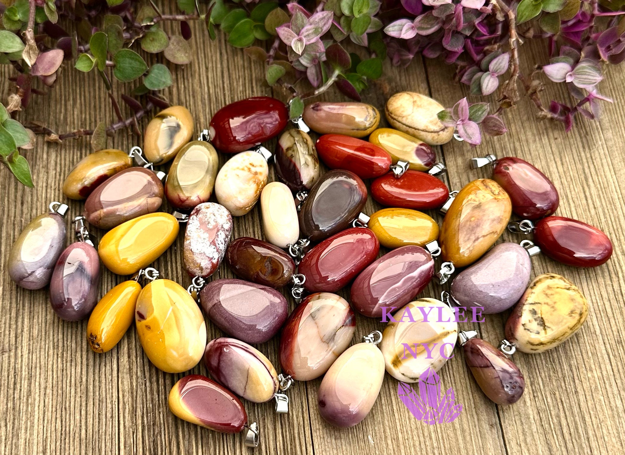 Mookaite stones - Etsy 日本