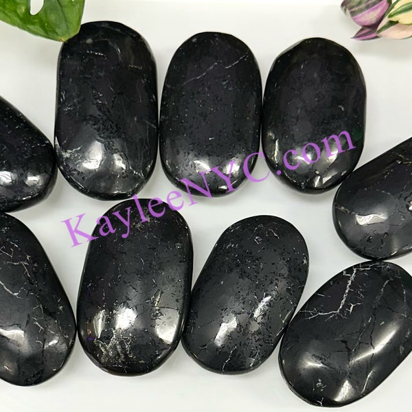 Wholesale Lot 2 Lbs Natural Shungite Palm Stone Crystal Nice Quality