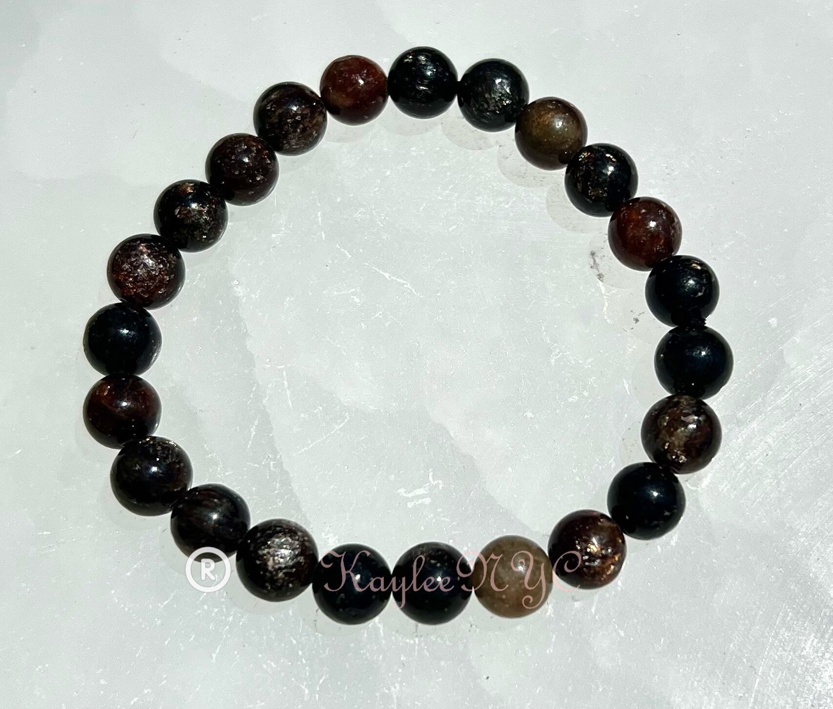 Wholesale Lot 6 Natural Amethyst Stretch Bracelets – 6mm Beads, 7.5 Inch, Healing Crystal, Nickel-Free