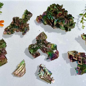Wholesale Lot 1 lb Bismuth Specimens Healing Energy Raw