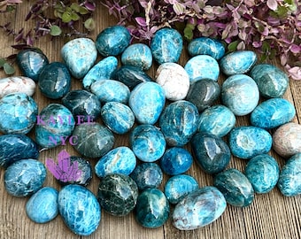 Wholesale Lot 2 Lbs Natural Apatite Tumble Healing Energy Nice Quality