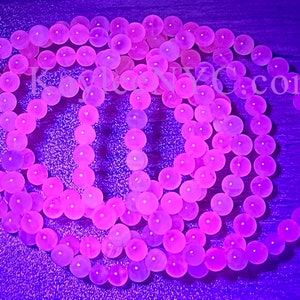 Wholesale 6 Pcs Natural Mangano Calcite 6mm 7.5” Crystal Healing Stretch Bracelet