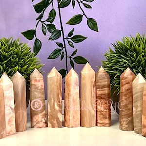 Wholesale Lot 2 Lbs Natural Pink Aventurine Obelisk Tower Point Crystal Energy