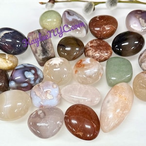 Wholesale Lot 2 lbs Natural Mixed Crystals Large Tumble Healing Energy