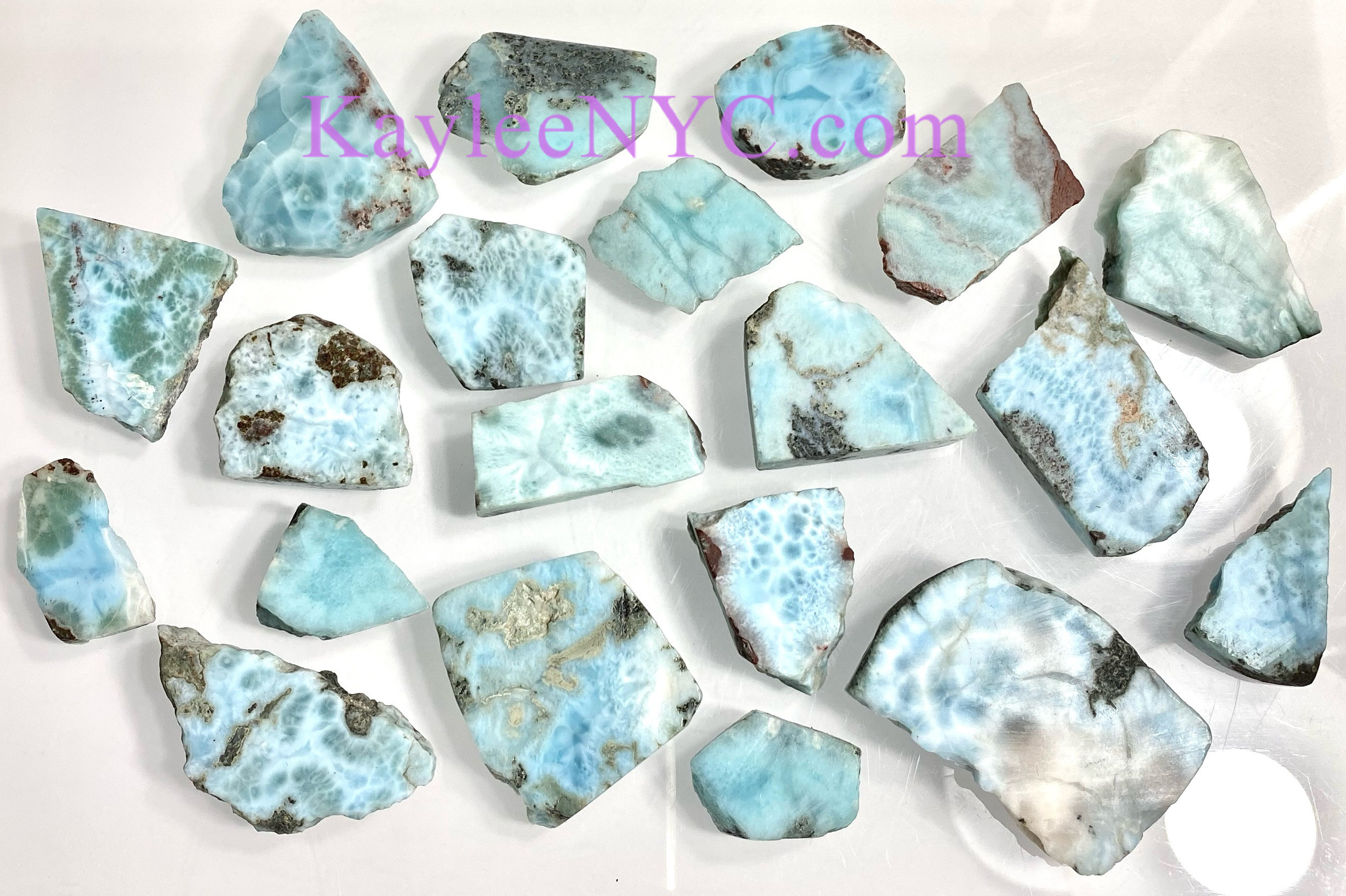 Wholesale Lot 1 Lb Natural Larimar Slabs Crystal Healing Energy - Etsy