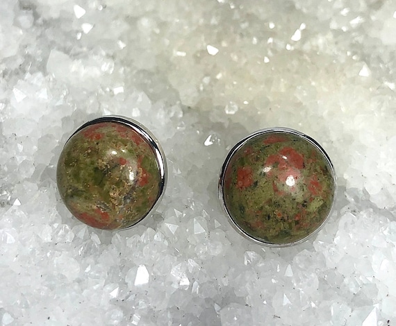 Boucles D’oreilles En Cristal Multicolore – Pierre Précieuse Naturelle, Guérison, Unisexe