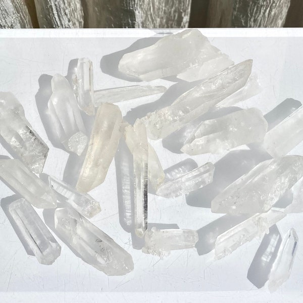 Wholesale Lot 1 Lb Natural Lemurian Quartz Wand Raw Crystal Nice Quality
