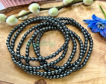 Wholesale 6 Pcs Natural Garnet 6mm 7.5 Crystal Healing Stretch Bracelet