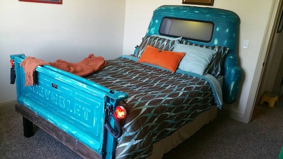 Truck Bed Bedroom, Vintage Bed Frames Queen