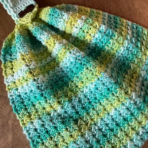 Crochet Hanging Kitchen Towel Pattern (PDF Download)