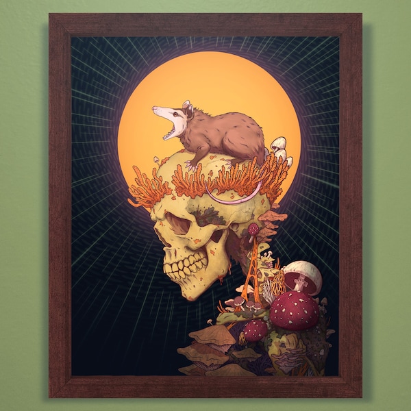 The Lord of Decay - high quality art print